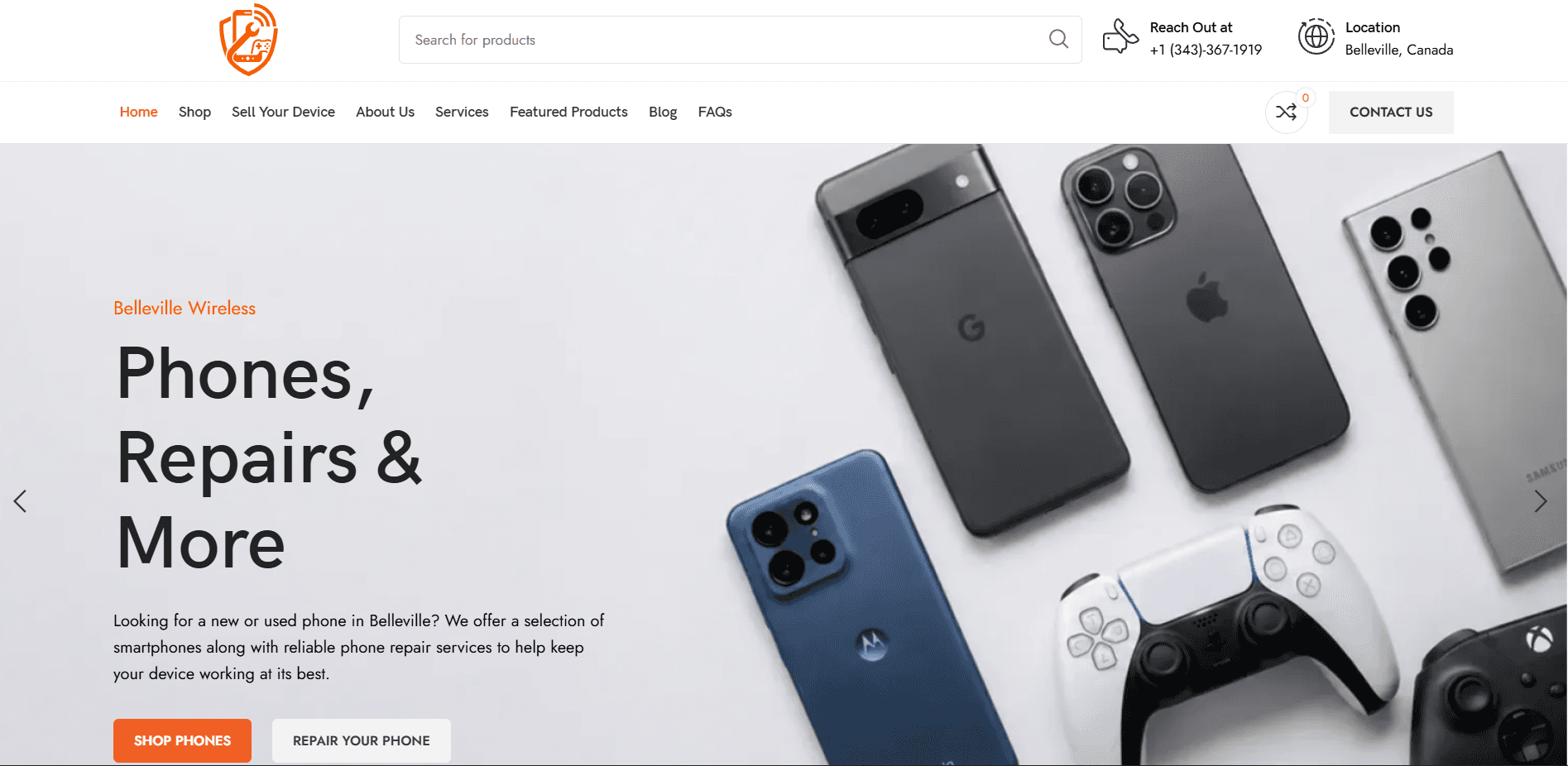 Belleville Wireless live website showcase